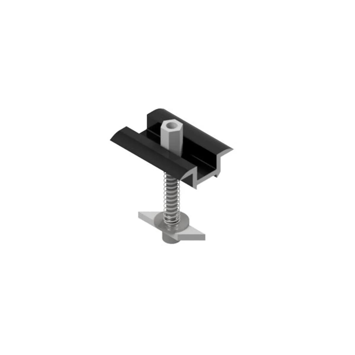 Mittelklemme G5 30-40mm schwarz