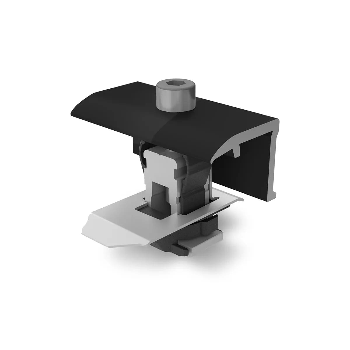 K2 Endklemme 25-40 mm, Schwarz eloxiert